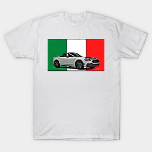 Abarth 124 Italian Print T-Shirt